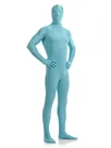 Lake Blue Full Body Unitard Second Skin Costume Spandex Holiday Lycra Cosplay Zentai Suit Lake Blue Full Body Unitard Second Skin Costume Spandex Holiday Lycra Cosplay Zentai Suit