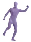 Light Purple Full Body Morph Costume Spandex Holiday Unisex Lycra Unitard Second Skin Zentai Suit