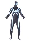 Lycra Black Fluorescence Spiderman Super Hero Full Body Second-skin Spandex Skinsuit Unisex Spiderman Zentai Catsuits Lycra Black Fluorescence Spiderman Super Hero Full Body Second-skin Spandex Skinsuit Unisex Spiderman Zentai Catsuits