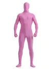 Pink Color Full Body Morph Costume Spandex Holiday Unisex Lycra Unitard Second Skin Zentai Suit Pink Color Full Body Morph Costume Spandex Holiday Unisex Lycra Unitard Second Skin Zentai Suit