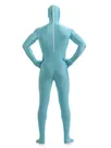 Lake Blue Full Body Unitard Second Skin Costume Spandex Holiday Lycra Cosplay Zentai Suit Lake Blue Full Body Unitard Second Skin Costume Spandex Holiday Lycra Cosplay Zentai Suit