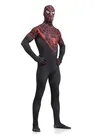 Red and Black Spiderman Super Hero Full Body Tights Lycra Spandex Skinsuit Spiderman Zentai Catsuit Second Skin Clothing