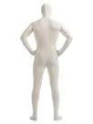 White Full Body Morph Costume Spandex Holiday Unisex Lycra Unitard Second Skin Zentai Suit White Full Body Morph Costume Spandex Holiday Unisex Lycra Unitard Second Skin Zentai Suit