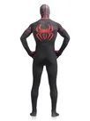 Red and Black Spiderman Super Hero Full Body Tights Lycra Spandex Skinsuit Spiderman Zentai Catsuit Second Skin Clothing