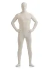 White Full Body Morph Costume Spandex Holiday Unisex Lycra Unitard Second Skin Zentai Suit White Full Body Morph Costume Spandex Holiday Unisex Lycra Unitard Second Skin Zentai Suit