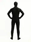 Black Full Body Unitard Second Skin Costume Spandex Halloween Cosplay Zentai Suit