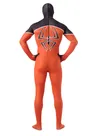 Full Body Super Hero Costume Orange and Black Spiderman Spandex Skinsuit Unisex Lycra Spandex Skinsuit Spiderman Zentai Catsuit Second Skin Clothing