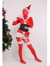 Red Sata Clause Full Body Second Skin Costume Spandex Skinsuit Christmas Holiday Unisex Cosplay Zentai Suit Red Sata Clause Full Body Second Skin Costume Spandex Skinsuit Christmas Holiday Unisex Cosplay Zentai Suit