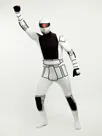 Black and White Robot Halloween Full Body Morph Costume Spandex Skinsuit Holiday Unisex Lycra Second Skin Zentai Suit Black and White Robot Halloween Full Body Morph Costume Spandex Skinsuit Holiday Unisex Lycra Second Skin Zentai Suit
