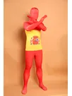 Spain National Flag Full Body Second Skin Costume Halloween Spandex Skinsuit Holiday Unisex Cosplay Zentai Suit