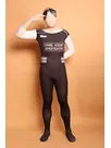 Funny Full Body Second Skin Costume Halloween Spandex Skinsuit Holiday Unisex Cosplay Zentai Suit