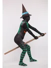 Halloween Witch Unisex Full Body Second Skin Costume Spandex Skinsuit Holiday Unisex Cosplay Zentai Suit