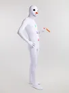 White Snowman Cartoon Lycra Full Body Morph Costume Second Skin Zentai Skinsuit Suit