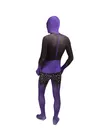 Black and Purple Full Body Second Skin Costume Halloween Spandex Skinsuit Holiday Unisex Cosplay Zentai Suit Black and Purple Full Body Second Skin Costume Halloween Spandex Skinsuit Holiday Unisex Cosplay Zentai Suit