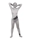 Scary Catoon Full Body Second Skin Costume Halloween Spandex Skinsuit Holiday Unisex Cosplay Zentai Suit