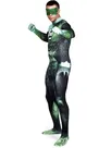 Green Lattern Full Body Second Skin Costume Halloween Spandex Skinsuit Holiday Unisex Cosplay Zentai Suit