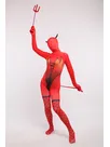Christmas Red Elf Full Body Second Skin Costume Spandex Skinsuit Holiday Unisex Cosplay Zentai Suit Christmas Red Elf Full Body Second Skin Costume Spandex Skinsuit Holiday Unisex Cosplay Zentai Suit