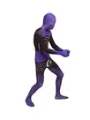 Black and Purple Full Body Second Skin Costume Halloween Spandex Skinsuit Holiday Unisex Cosplay Zentai Suit Black and Purple Full Body Second Skin Costume Halloween Spandex Skinsuit Holiday Unisex Cosplay Zentai Suit