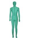 Second Skin Clothing Green Full Body Tights Spandex One-piece Catsuits Zentai Unitard Second Skin Clothing Green Full Body Tights Spandex One-piece Catsuits Zentai Unitard