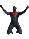 Spiderman Parallel Universe Little Black Spider Print Full Body Tights Zentai Catsuit Zentai Skinsuit Second Skin Clothing