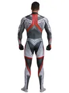Superhero Costume Quantum Field Tights Print Zentai Skinsuit Suits Full Body Second-skin Set