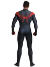 Spiderman Parallel Universe Little Black Spider Print Full Body Tights Zentai Catsuit Zentai Skinsuit Second Skin Clothing
