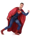Blue Superman Fullbody Tights Superhero Cosplay Zentai Catsuit Zentai Skinsuit Second Skin Clothing with Red Cape Blue Superman Fullbody Tights Superhero Cosplay Zentai Catsuit Zentai Skinsuit Second Skin Clothing with Red Cape