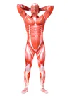 Second Skin Clothing Attack on Titan Elastic Lycra Spandex Skinsuit Full Body Muscle Fitness Zentai Catsuits