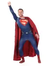 Blue Superman Fullbody Tights Superhero Cosplay Zentai Catsuit Zentai Skinsuit Second Skin Clothing with Red Cape Blue Superman Fullbody Tights Superhero Cosplay Zentai Catsuit Zentai Skinsuit Second Skin Clothing with Red Cape