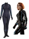 3D Printed Black Widow Costume One-piece Second Skin Full Body Zentai Catsuit Skinsuit Leotard Costume No Hood