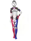 One-piece Tights Suicide Squad Harley Quinn Cosplay Zentai Catsuit Skinsuit Second-skin Clothing Customized