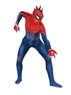 Halloween 3D Print Punk Spiderman Cosplay One-piece Second Skin Full Body Spiderman Zentai Catsuit Skinsuit