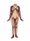 American DC Movie Comics Female Flash Cosplay One-piece Zentai Catsuit Skinsuit Second-skin Clothing
