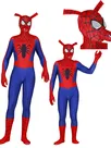 Customized 3D Print Revision Pig Spiderman Lycra Second Skin Fullbody Zentai Catsuit Skinsuit