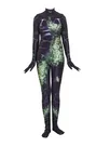 DC Comics Poison Ivy Cosplay Zentai Catsuit Skinsuit Second-skin Clothing