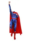 Superman Costume Comics Movie Hero Leotard Cosplay Second Skin Full Body Anime Zentai Catsuit Skinsuit