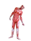 Anime Lycra Attack on Giant 3D Printed Cosplay Second Skin Full Body Spandex Zentai Catsuit Skinsuit