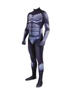 the Boy Hero Black Robe Pickets Cosplay One-piece Zentai Catsuit Skinsuit Second-skin Clothing