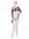 Spiderman Costume 3D Printed White Venom Cloak Big Spider Cosplay Zentai Catsuit Skinsuit Second-skin Clothing