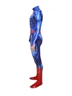 Superman Costume Comics Movie Hero Leotard Cosplay Second Skin Full Body Anime Zentai Catsuit Skinsuit