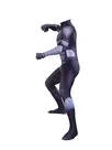 the Boy Hero Black Robe Pickets Cosplay One-piece Zentai Catsuit Skinsuit Second-skin Clothing