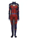 Reunion 4 Movie Captain Marvel Cosplay Spandex Zentai Catsuit Skinsuit Second-skin Clothing