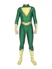 DC Movie Comic Golden Thunder Shazam Superhero Zentai Catsuit Skinsuit Second-skin Clothing