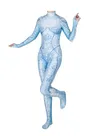 Sea Queen Atlana Queen Cosplay Costume One-piece Tight Second Skin Full Body Zentai Catsuit Skinsuit