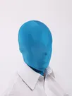 Second Skin Unicolor Unisex Lycra Spandex Hoods Blue Hoods