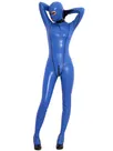 Second Skin Clothing Blue Eyes Opened Mouth Opened Latex Catsuit Second Skin Clothing Blue Eyes Opened Mouth Opened Latex Catsuit