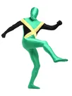 Jamaica Flag Second Skin Fullbody One -piece Spandex Zentai Catsuit Skinsuit Jamaica Flag Second Skin Fullbody One -piece Spandex Zentai Catsuit Skinsuit