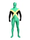 Jamaica Flag Second Skin Fullbody One -piece Spandex Zentai Catsuit Skinsuit Jamaica Flag Second Skin Fullbody One -piece Spandex Zentai Catsuit Skinsuit