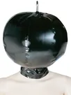 Second Skin Latex Head Cover Latex Mask Sexy Mask Control Breathing Super Suffocating Latex Clothing