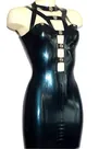Second Skin Nature Latex Tights SM Latex Cosplay Dress